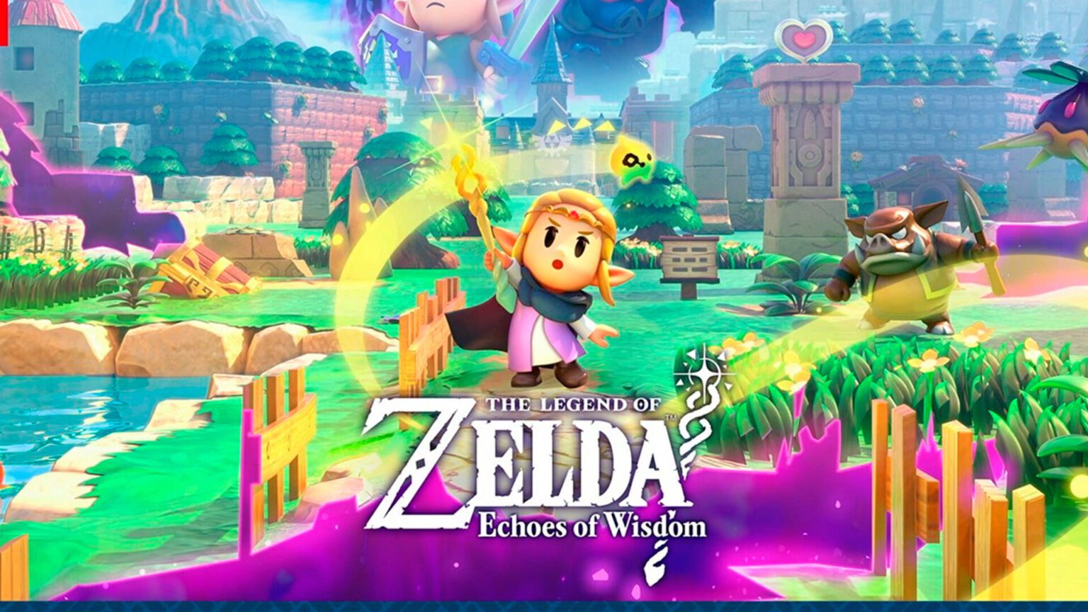 Zelda Echoes of Wisdom muestra nuevas ubicaciones y habilidades en