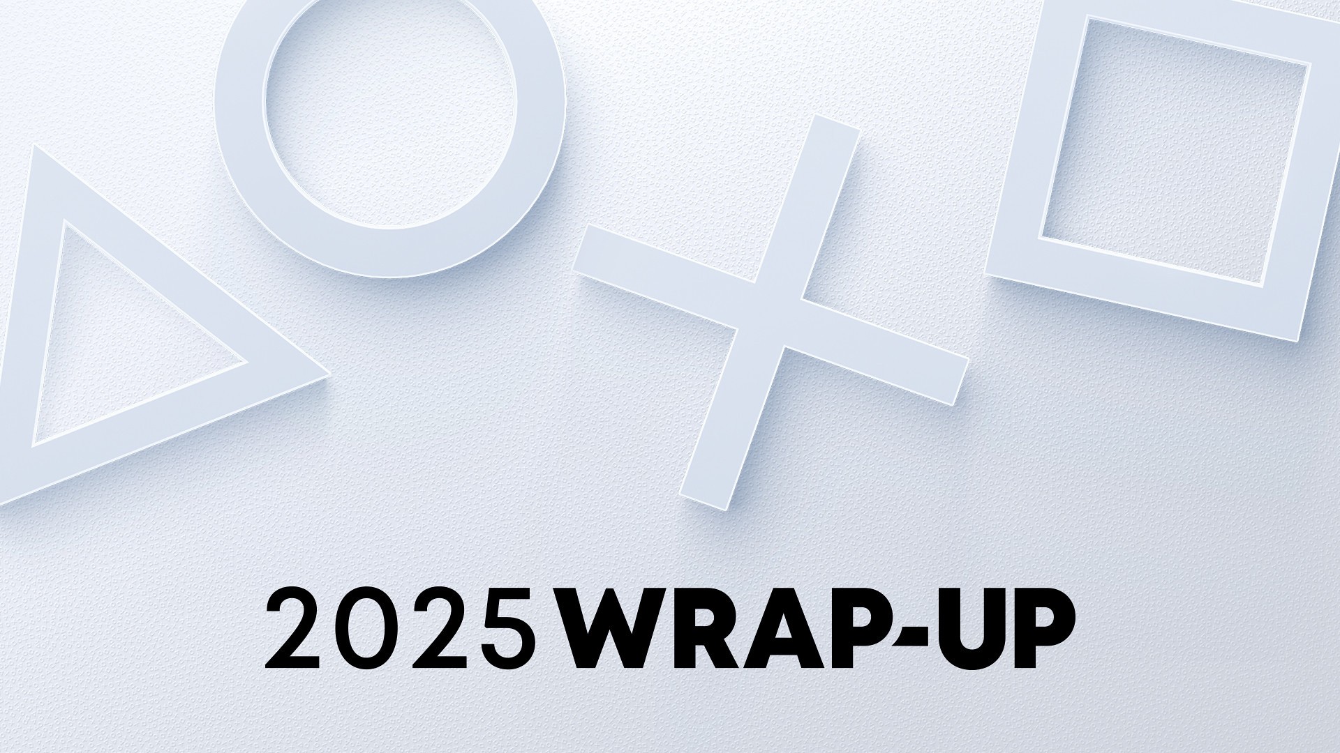 playstation wrap up 2025